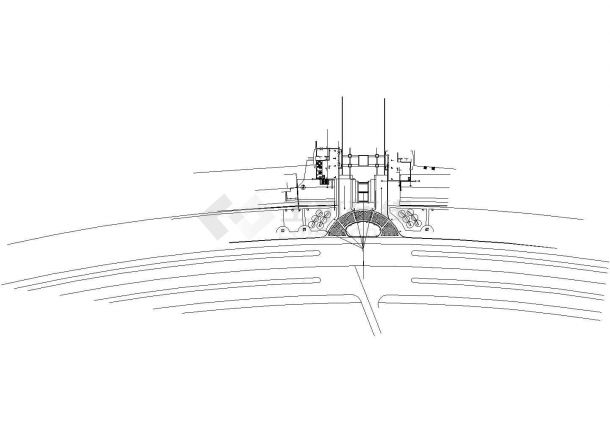 某地太和城全套建筑施工设计cad图（含灯具选型图，设计说明）-图二