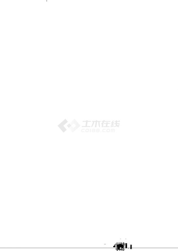上海崇明区母欧式三层庄园别墅装修设计CAD施工图-图二