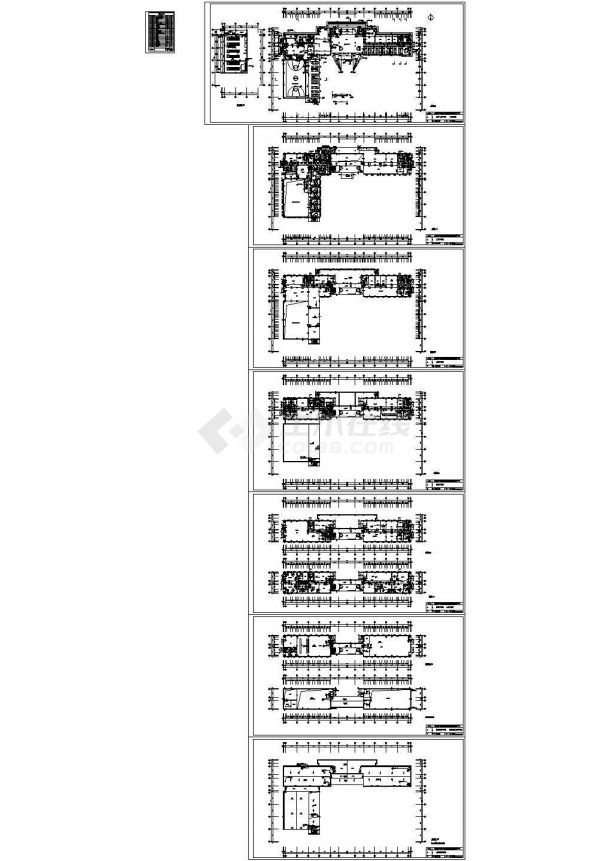 [行政建筑图纸]-[辽宁]-本溪消防特勤站及消防抢险救援指挥中心建筑施工图-（某甲级院设计，标注详细）-图二