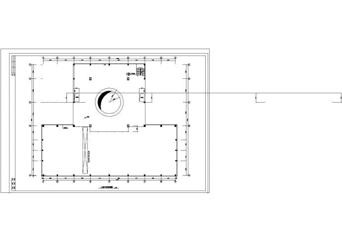 厂房设计_某大型厂房建筑施工图cad图纸_图1