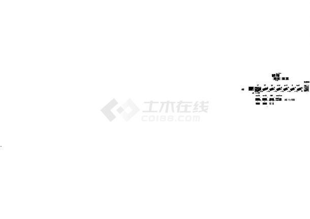[行政建筑图纸]-[江苏]-启东市档案馆建筑施工图（含效果图）cad施工图设计-图二