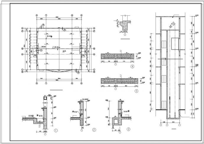 办公楼设计_北京办公楼建筑cad施工方案设计图纸_图1