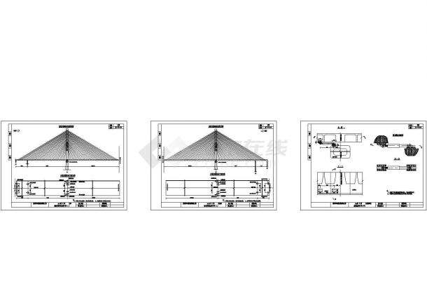 双塔双索面斜拉桥主桥结构支承体系节点详图设计-图二