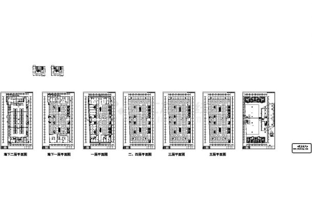 [广东]十七层大型商住楼全套电气施工图纸（含地下室）-图一