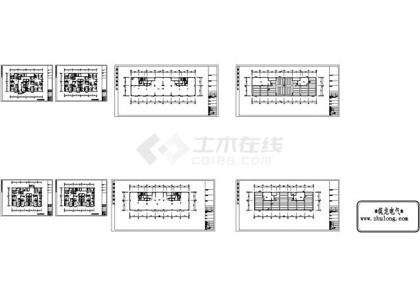 [广东]十七层大型商住楼全套电气施工图纸（含地下室）-图二
