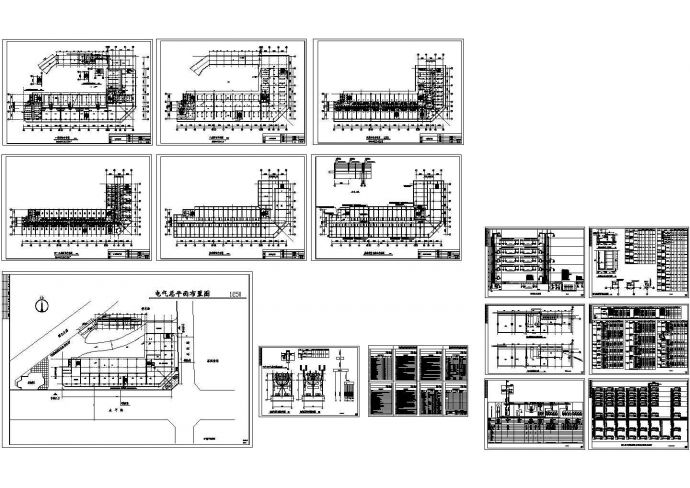 [昆明]小型综合楼全套电气施工设计图纸，23张_图1