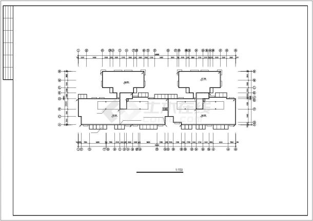 某十一层电气住宅初步设计全图（含照明平面图）-图一