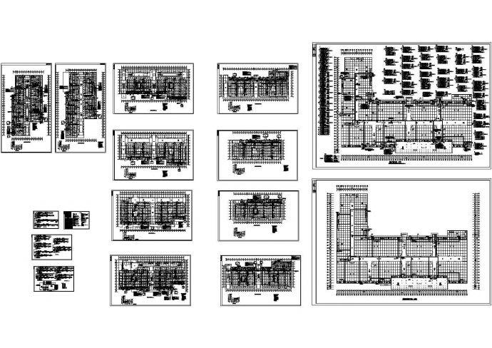 17万平大型知名商场电气消防设计图纸_图1