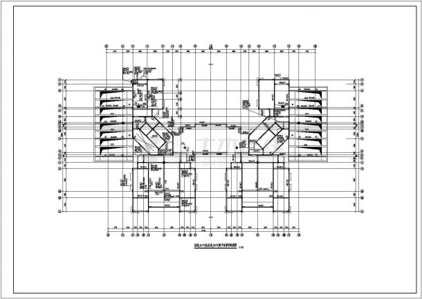 某高层框架结构住宅楼结构设计cad详细施工图（ 甲级院设计）-图一