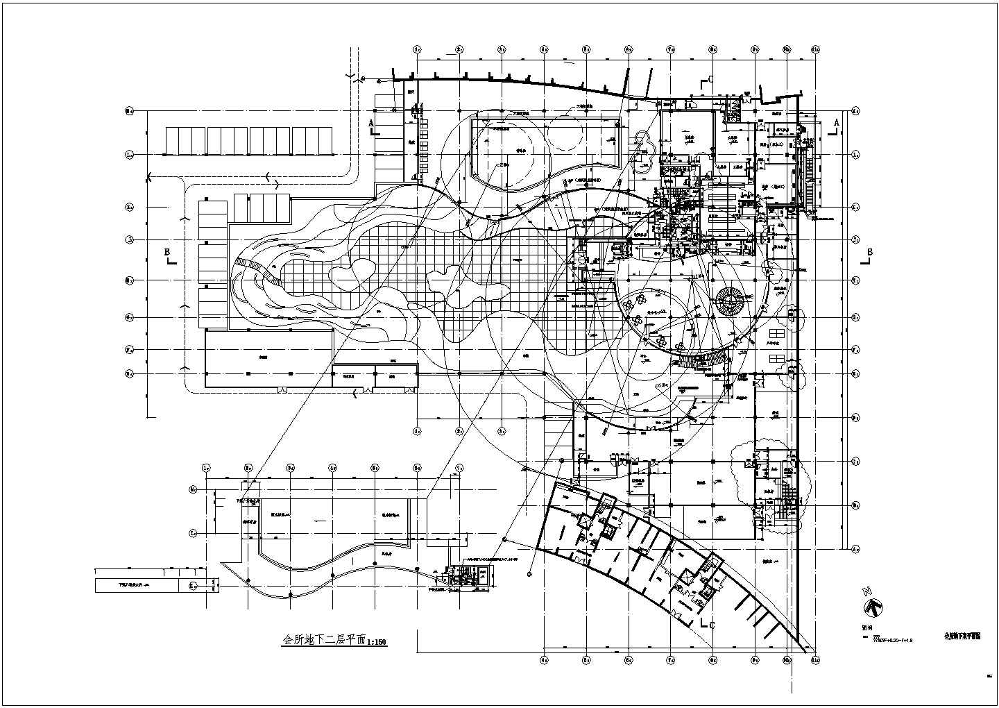 某中央公寓建筑全套规划详细方案设计施工CAD图纸