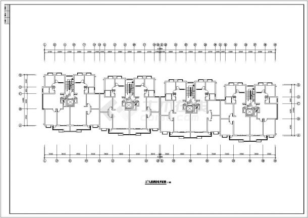 某十二层住宅电气设计图纸（含设计说明）-图二