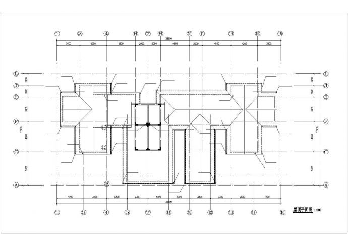 扬州市乐府江南小区1300平米3层住宅楼全套给排水设计CAD图纸_图1