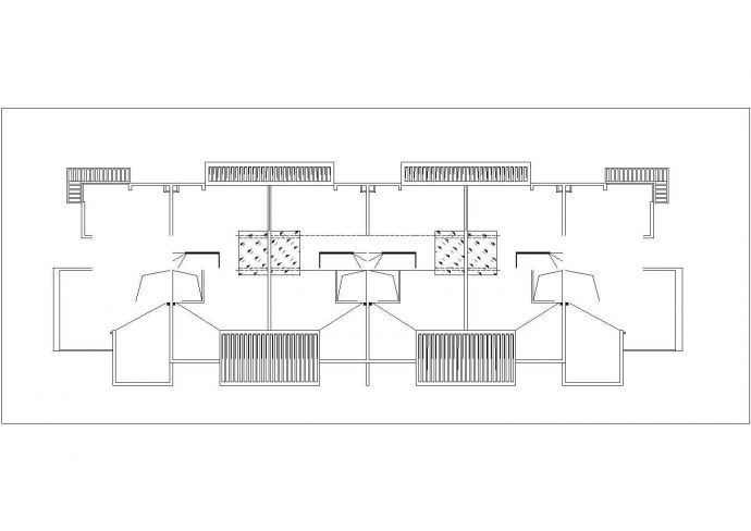 1800平米左右3层框混结构住宅楼给排水设计CAD图纸（2套方案）_图1