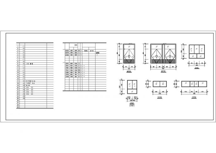 石首市某农村小学教学楼设计CAD布置图_图1