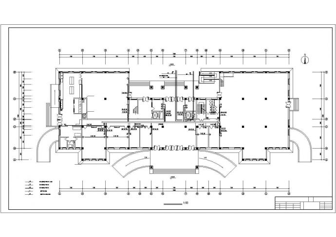 某六层办公楼电气设计方案施工图_图1