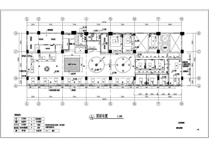 标准型咖啡厅装修CAD设计图纸_图1