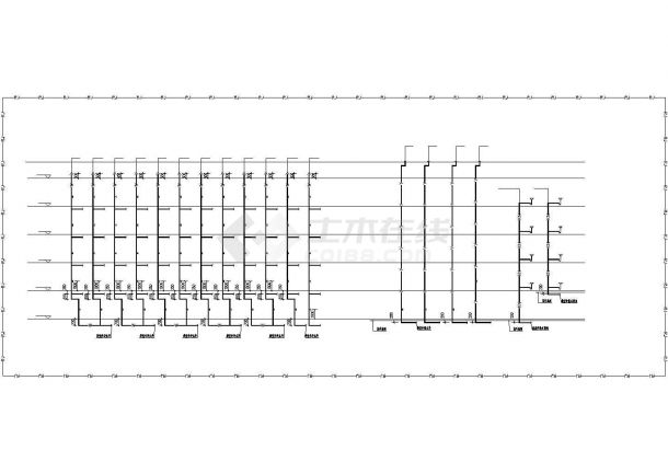 3300平米五层框架结构职工宿舍楼给排水设计CAD图纸（含架空层）-图二