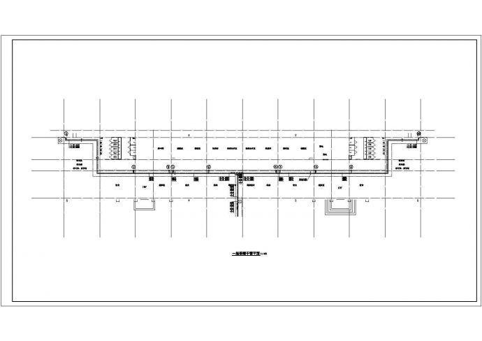 无锡市某中学4层框架宿舍楼全套采暖系统设计CAD图纸_图1