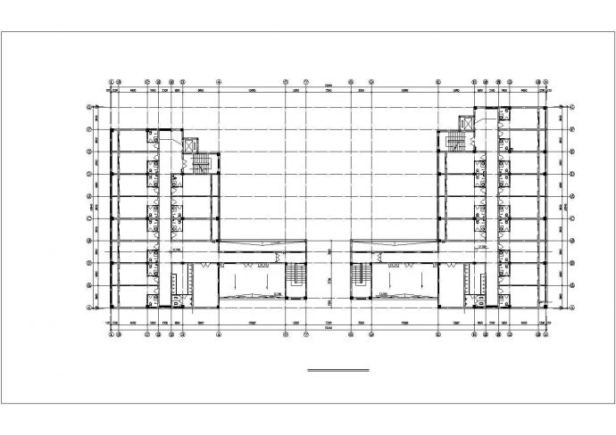 六安市某现代化工厂6层框架结构宿舍楼全套给排水设计CAD图纸_图1