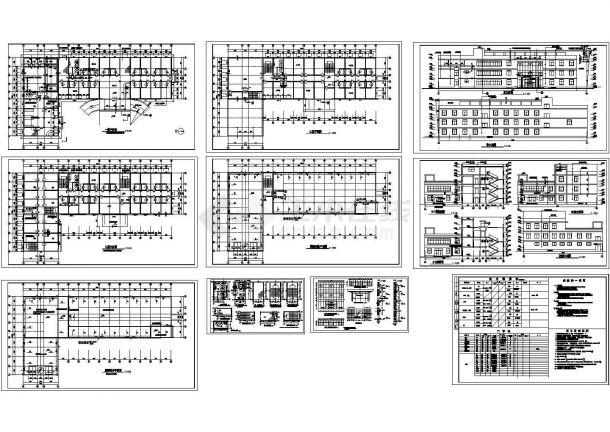 南京某宾馆全套建筑施工图-图一