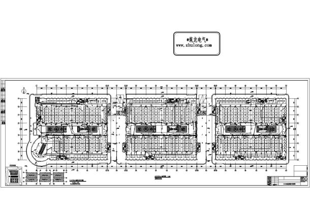 [山东]300万平综合物流城强弱电系统电气施工图纸（审图答复单 大样图）-图一