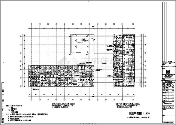 上海城投自用办公楼给排水设计施工图纸-图二