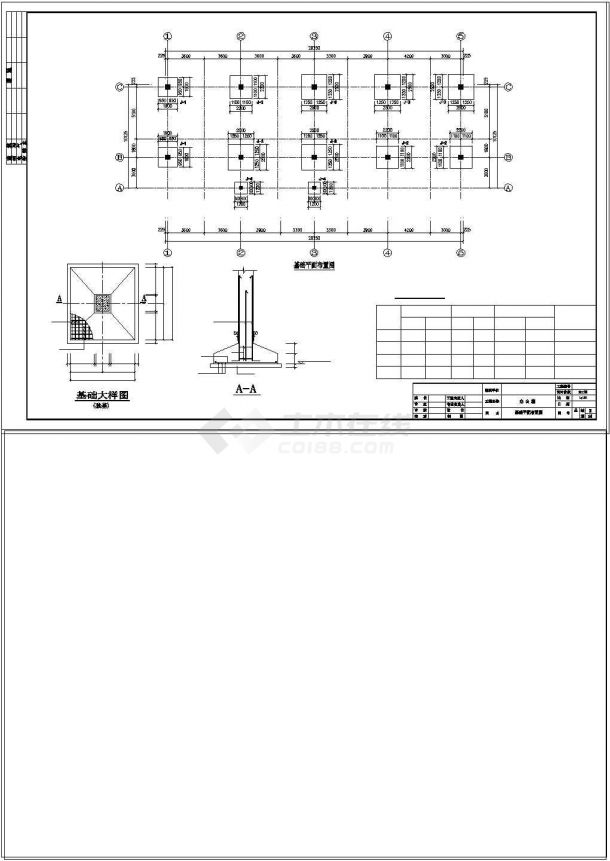 古代徽派建筑马头墙结构设计cad图纸-图二