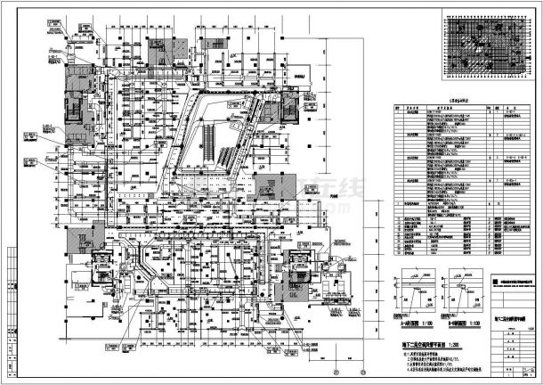 成都熊猫万国商城暖通设计cad全套施工图纸（甲级院设计）-图二