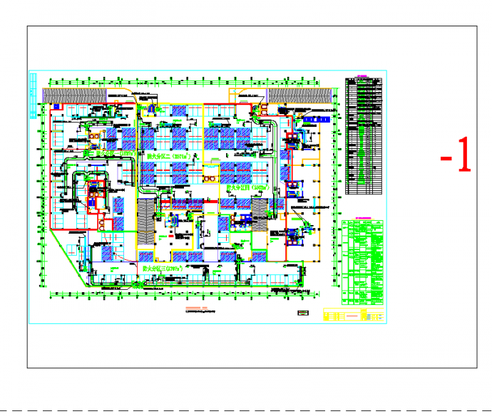 [山西]大型购物商场暖通空调设计施工图纸_图1
