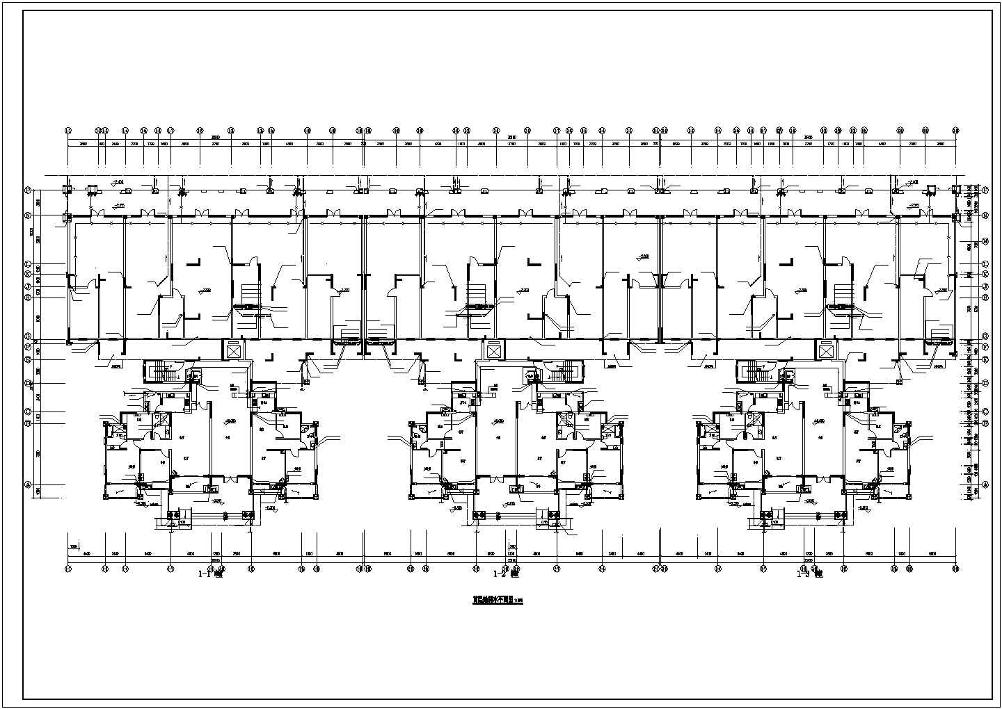济宁市某小区9层框架结构住宅楼全套给排水设计CAD图纸