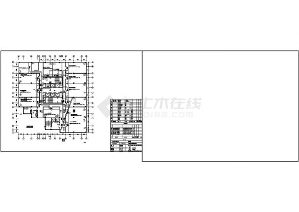 [江西]商场办公楼空调通风系统设计施工图（水环热泵系统）-图二