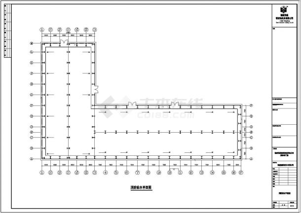 厂房设计_公司钢结构工程厂房CAD设计施工图纸-图二