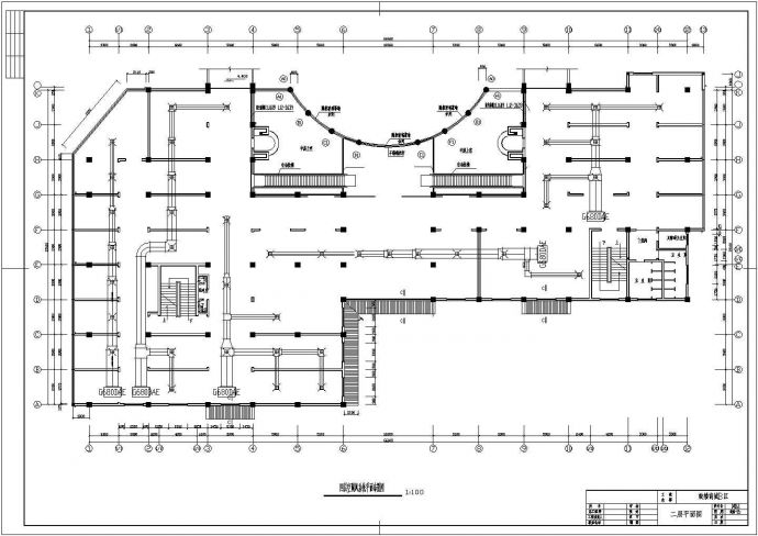 某商场中央空调设计CAD全套图纸_图1
