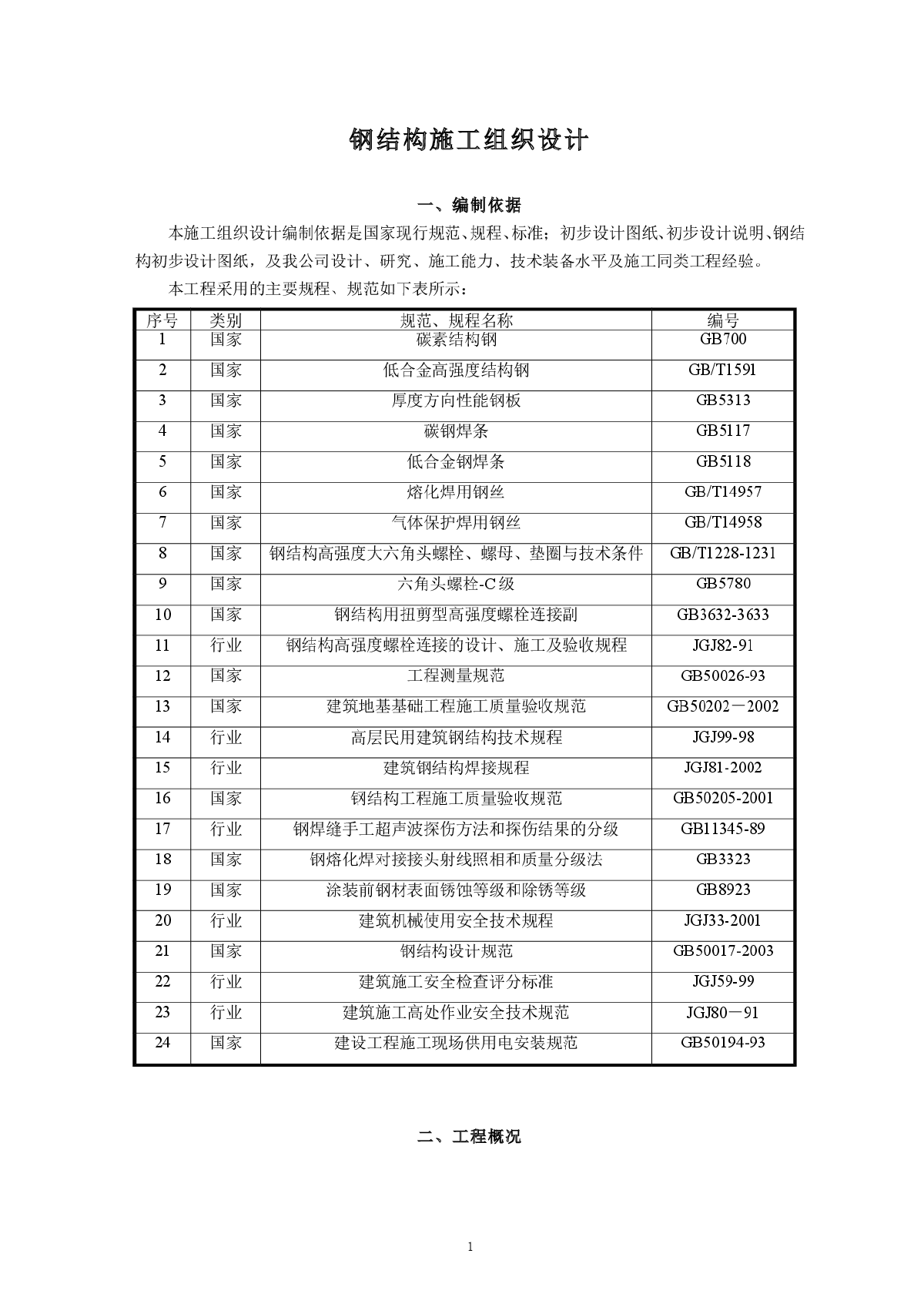 钢结构散拼施工组织设计