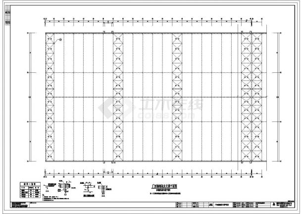 厂房设计_江苏华安钢结构厂房工程细化CAD施工图-图一