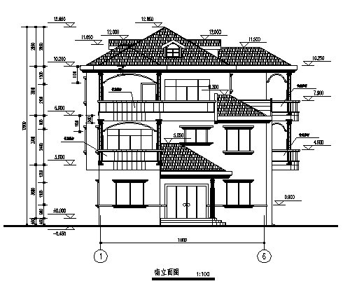土木工程毕业设计_两套多层新建别墅毕业设计资料合集(含模型图)-图二
