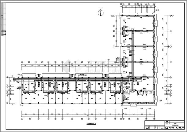 某六层框架结构住宅楼采暖设计cad全套施工图纸（含设计说明）-图二