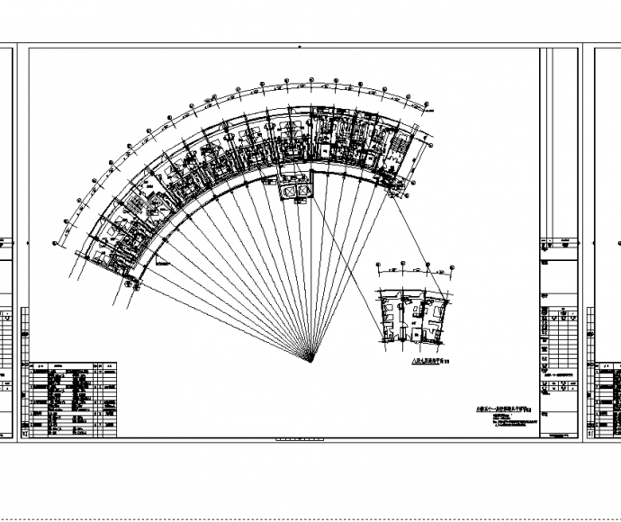 办公楼设计_两套安徽商业办公楼中央空调系统设计施工cad图纸_图1