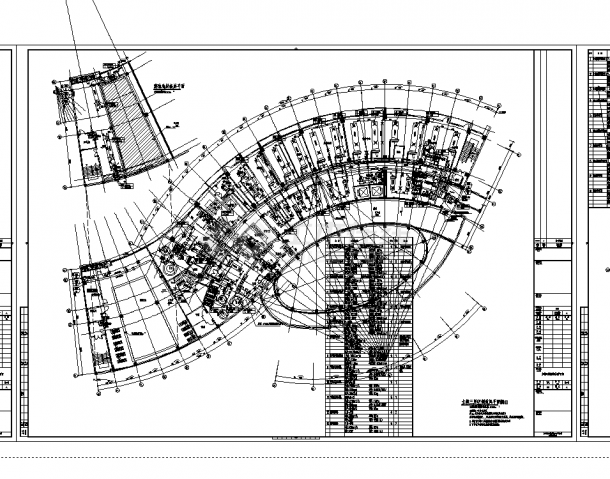 办公楼设计_两套安徽商业办公楼中央空调系统设计施工cad图纸-图二