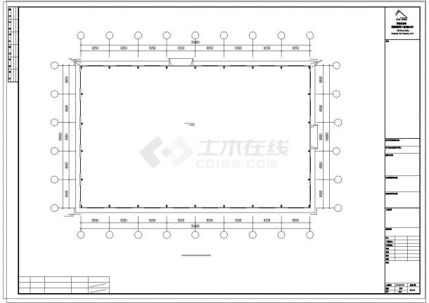 厂房设计_文革某钢结构厂房工程施工图-图二