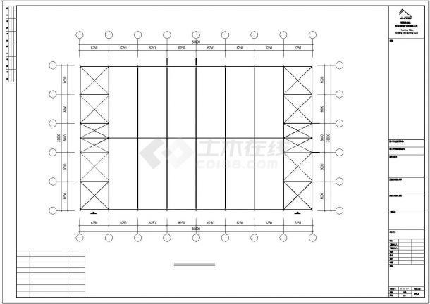 厂房设计_文革某厂房工程设计CAD施工图-图二