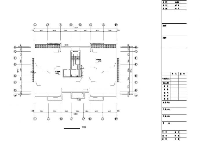 乌鲁木齐市某小区五层砖混结构住宅楼平面给排水设计CAD图纸_图1