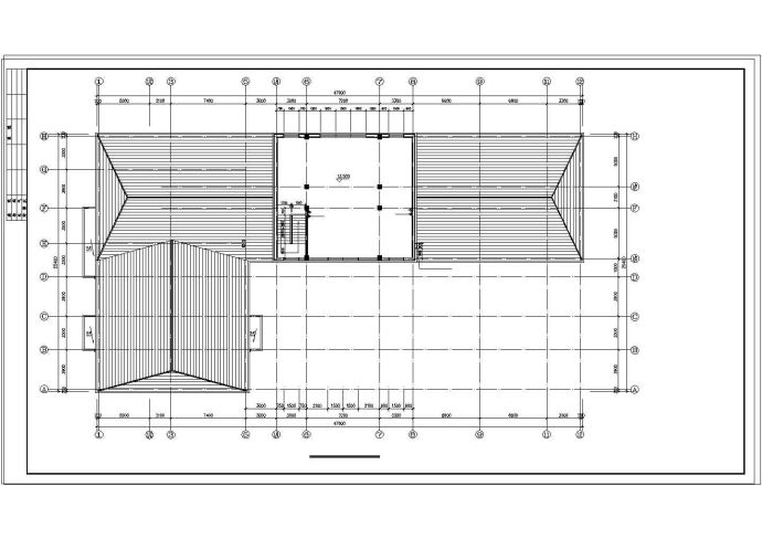 办公楼设计_某集团高层办公楼施工建筑设计cad图纸_图1