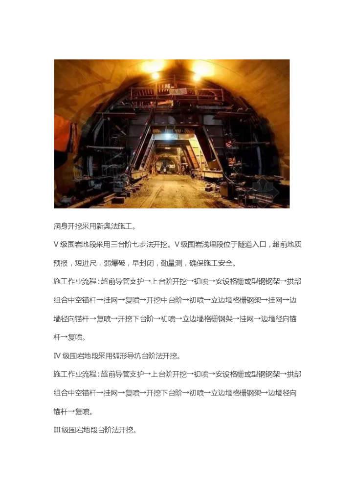 隧道监理必学的隧道施工技术总结（共18页）-图二