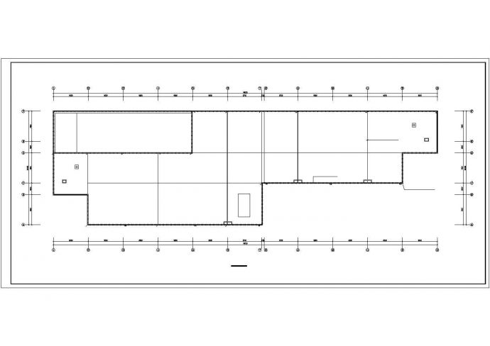 北京某建筑大学4层框架教学楼全套电气系统设计CAD图纸_图1
