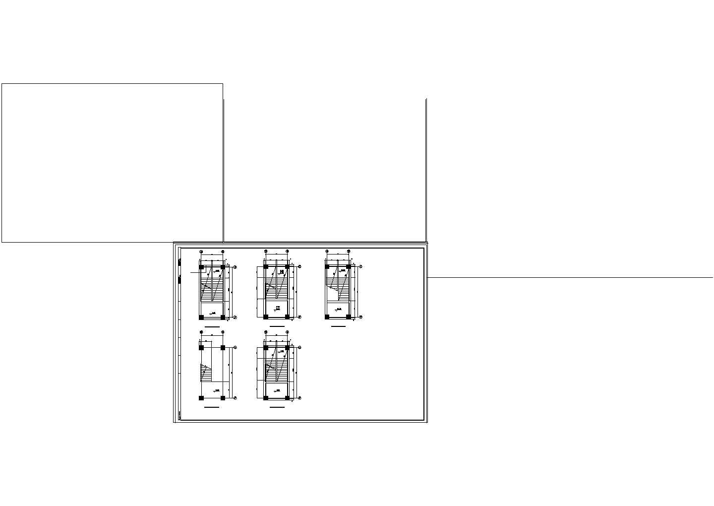 某图书科技楼结构设计CAD施工图