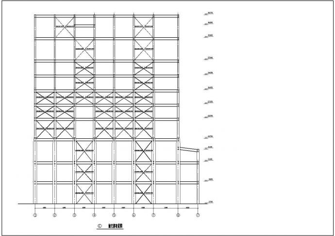 某地大型钢结构倡导设计说明图纸_图1