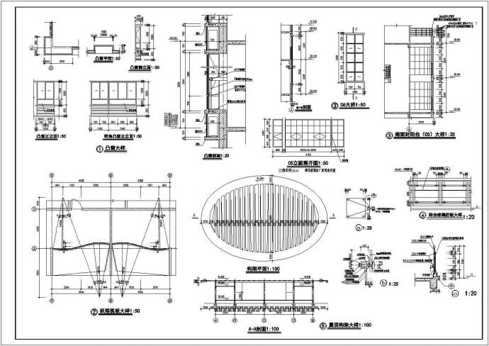 某小区高层框架结构抗震六级住宅楼工程设计cad图纸（含建筑设计说明）_图1