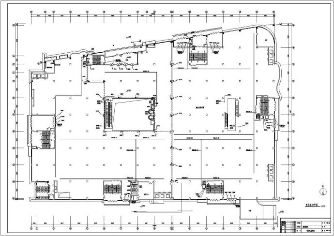 建材商场电气图.共六十四张_图1