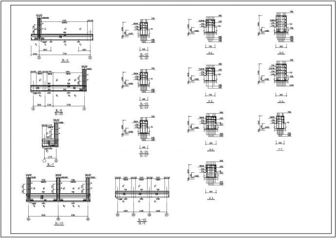 办公楼设计_富康大厦办公楼结构设计CAD施工图_图1